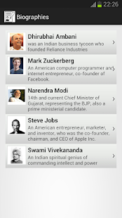 Lastest Famous Quotes & Biographies APK