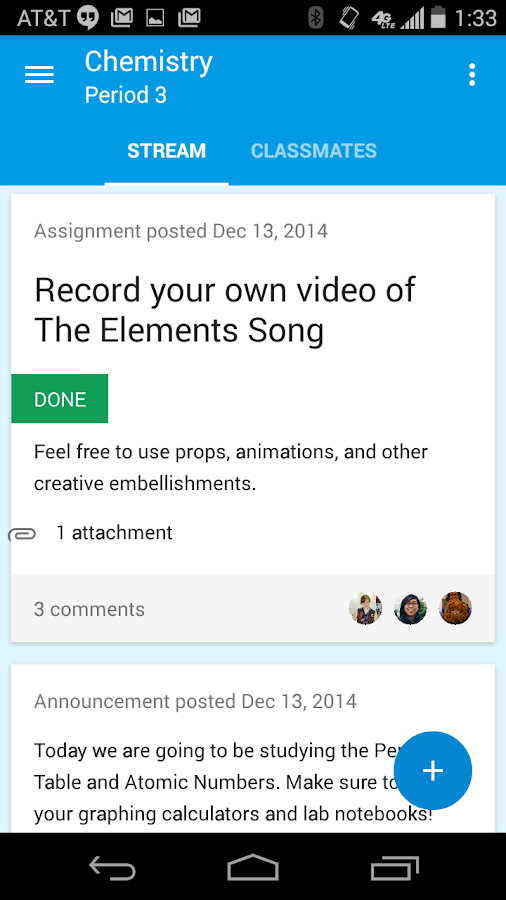 Classroom Android Apps