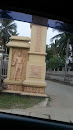 Temple Entrance Statue Pethiyagoda,Kelaniya