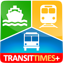 TransitTimes+ Trip Planner logo