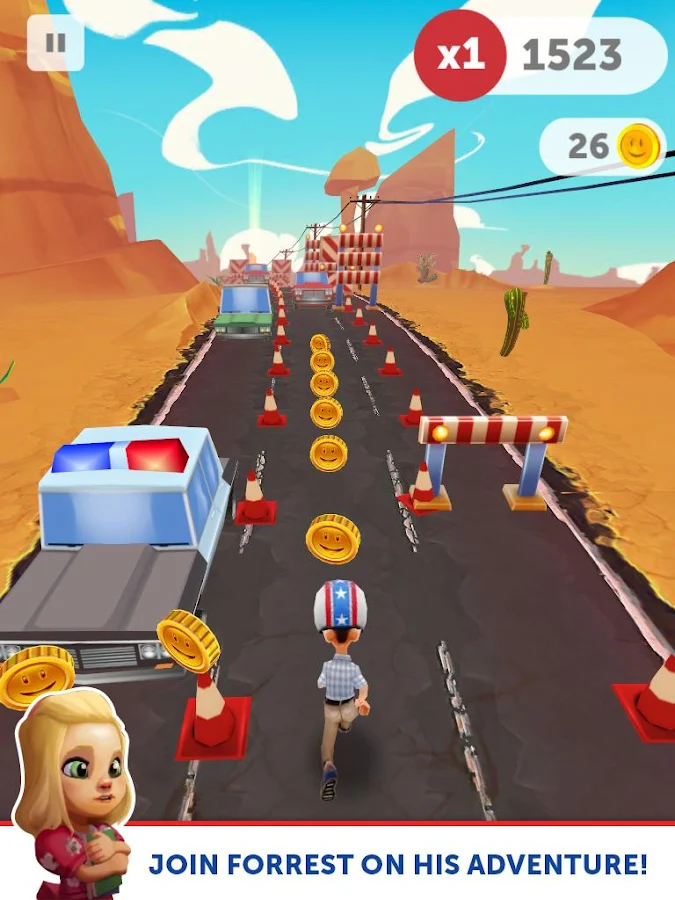 Run Forrest Run - screenshot