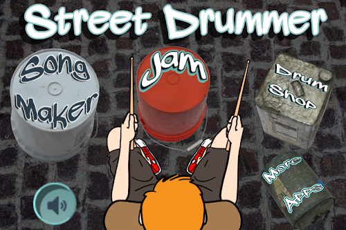 Android application Street Drummer screenshort