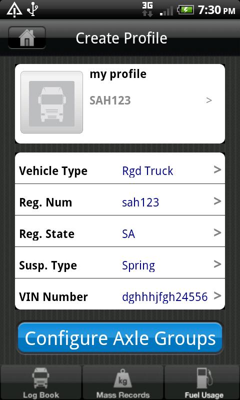 ... log book for truck drivers it allows you to log your daily activities