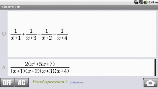 Free Download FracExpressionA APK