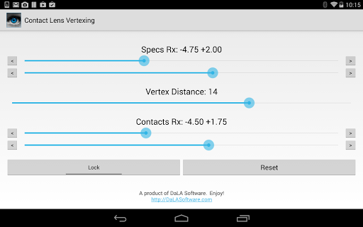 【免費醫療App】Contact Lens Vertexing-APP點子