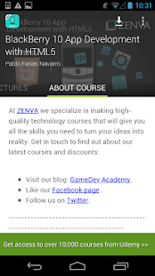 BlackBerry App Development - screenshot thumbnail
