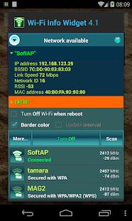 Lastest Wi-Fi Info Widget APK