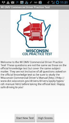 WI DMV CDL Practice Test