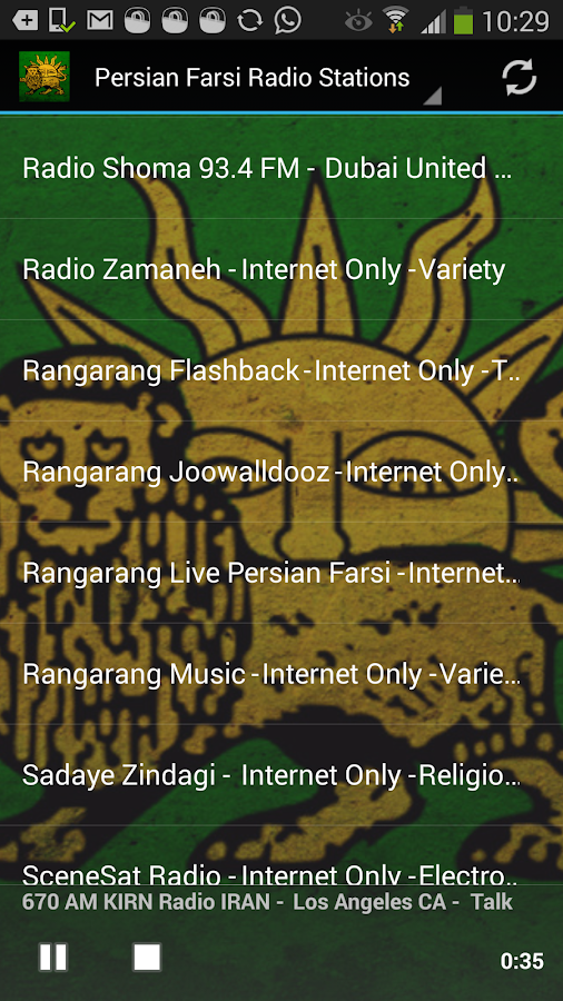 Persian Farsi Radio Stations Android Apps on Google Play