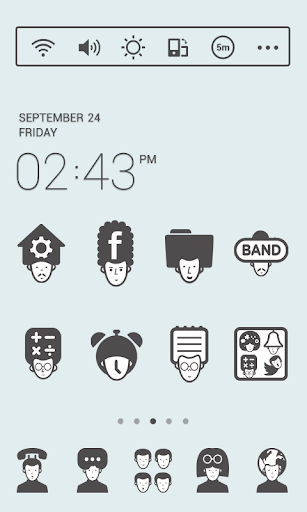 Hairman dodol theme