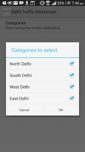 Delhi Traffic Messenger 2.0