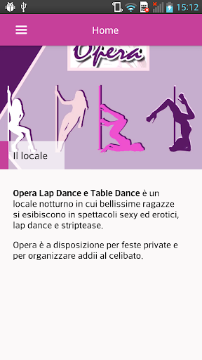 Opera lap dance