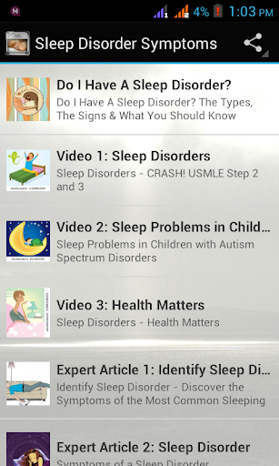 【免費健康App】Sleep Disorder Symptoms-APP點子