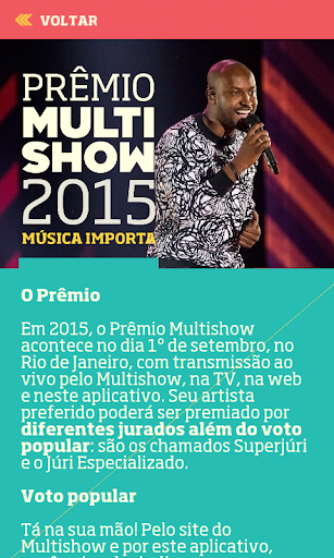 【免費娛樂App】Prêmio Multishow 2015-APP點子