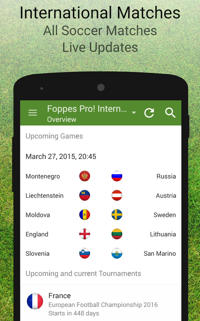 Foppes Pro! Soccer Tournaments Screen 1