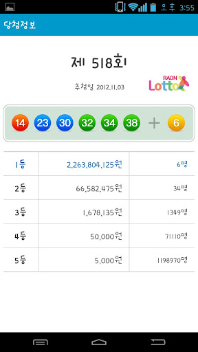 免費下載娛樂APP|라온로또 - 추천로또, 당첨결과 확인 및 과거 당첨내역 app開箱文|APP開箱王