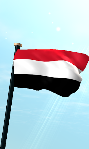 Yemen Flag 3D Free Wallpaper