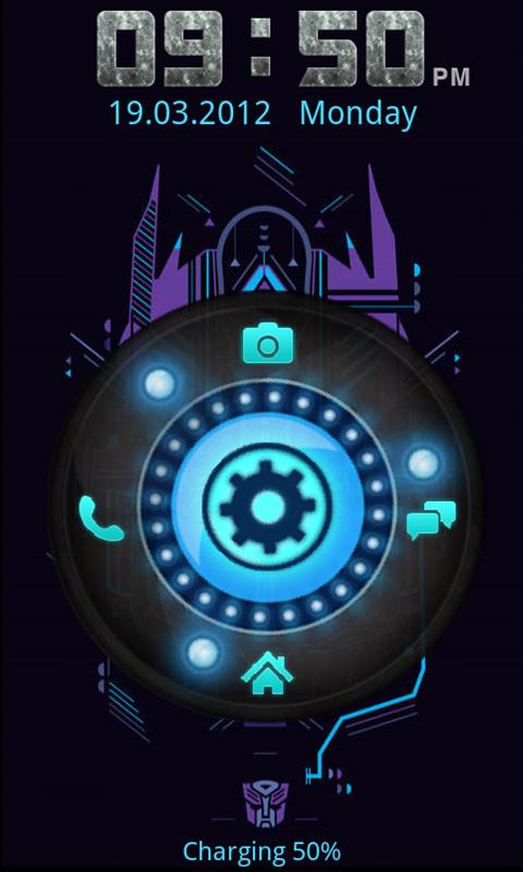 Android application Transformers Locker HD screenshort
