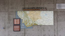 Russell Country Welcome Sign and Montana Map