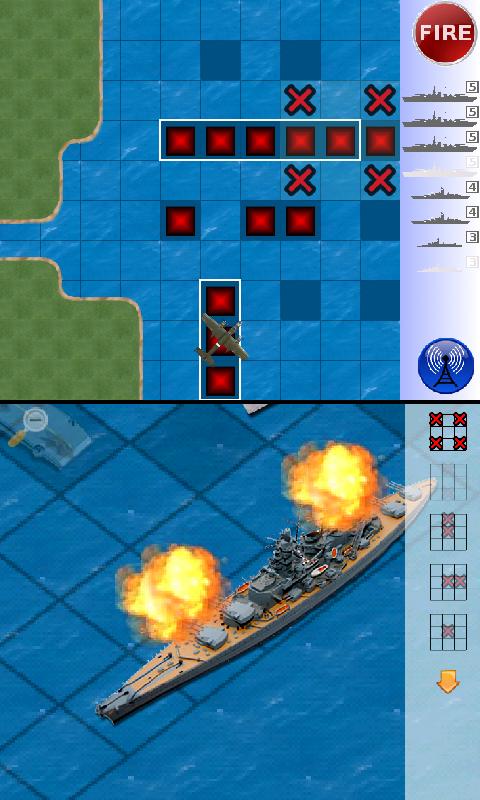 Android application Great Fleet Battles - Admiral screenshort