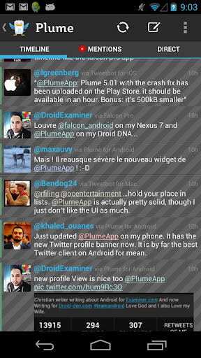 Plume Premium for Twitter