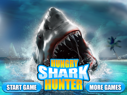 饥饿的鲨鱼猎人 - 3D游戏