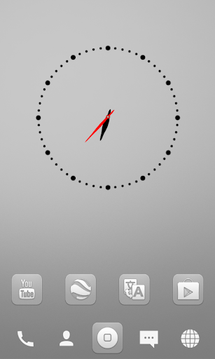 【免費個人化App】uccw simple clock skin-APP點子