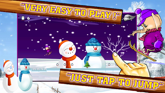 Elephant Ski in Ice Land Screenshots 1