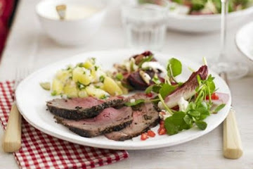 Spiced roast beef