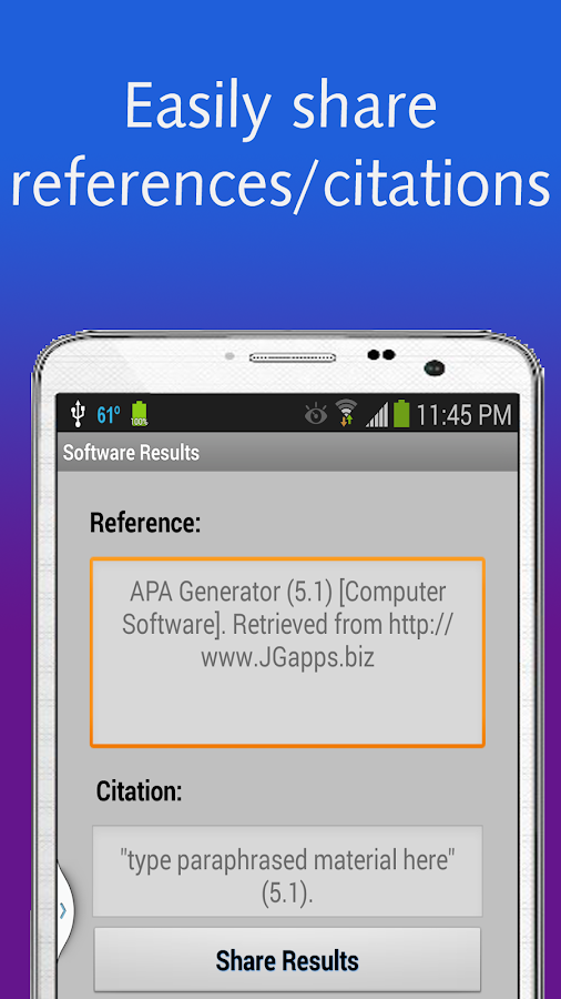 APA Generator Android Apps on Google Play