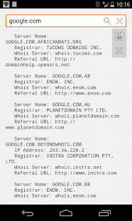 Free WHOIS Lookup Tool APK for Android