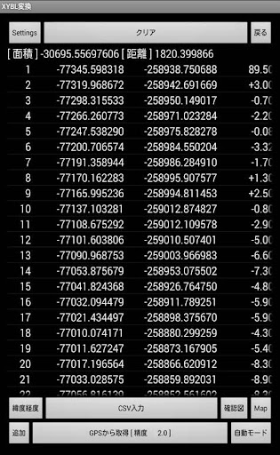 XYBL変換＆『GPS』座標・標高・距離・面積計測ツール