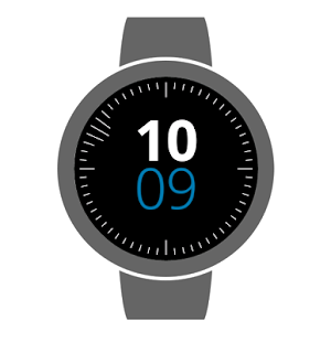 Digital Wave Watch Face Screenshots 4