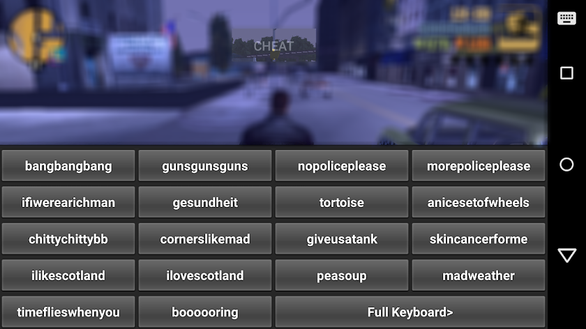 JCheater: GTA III Edition Screen 1
