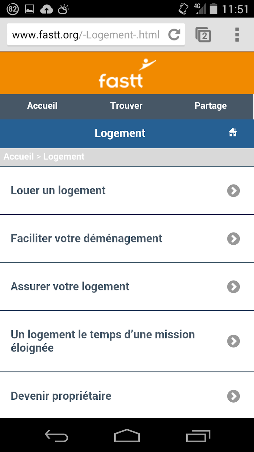 Fastt/Intérimaire Screen 2