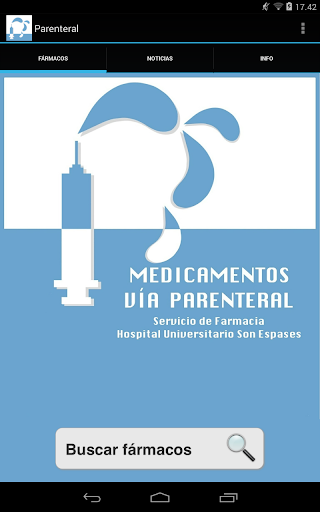 【免費醫療App】Medicamentos vía parenteral-APP點子