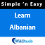 Learn Albanian by WAGmob mobile app icon
