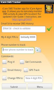 iCare SMS Tracker Screenshots 1