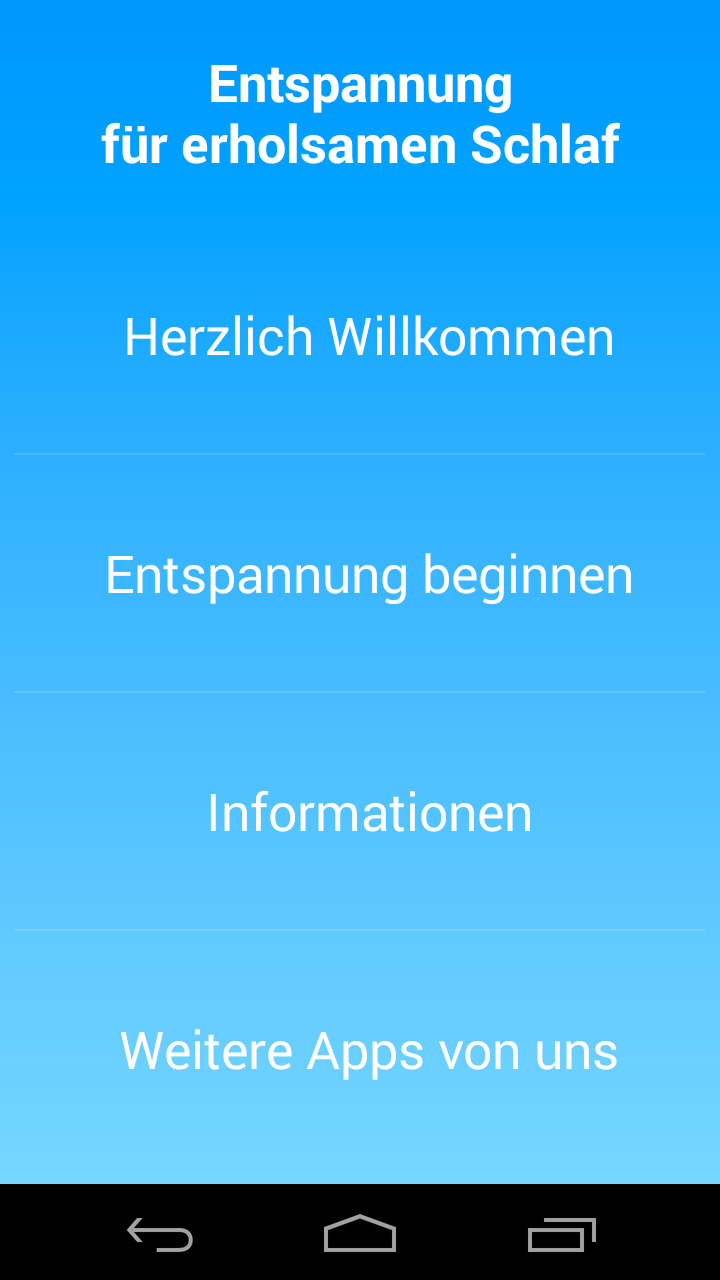Entspannung - Endlich schlafen Screen 1