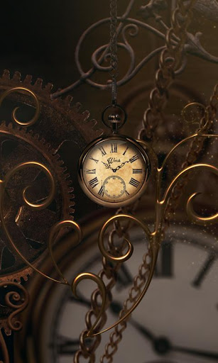 Gold Clock live wallpaper PRO