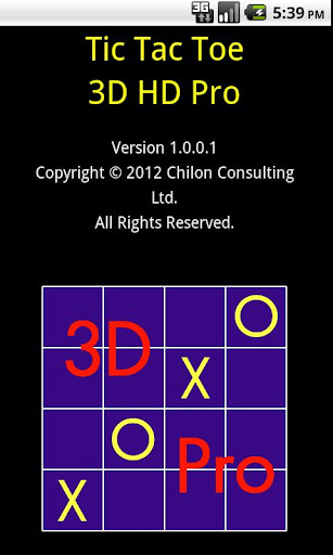 Tic Tac Toe 3D - HD Pro