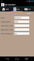 Cpk Calculator;Cpk Calculation poster 3