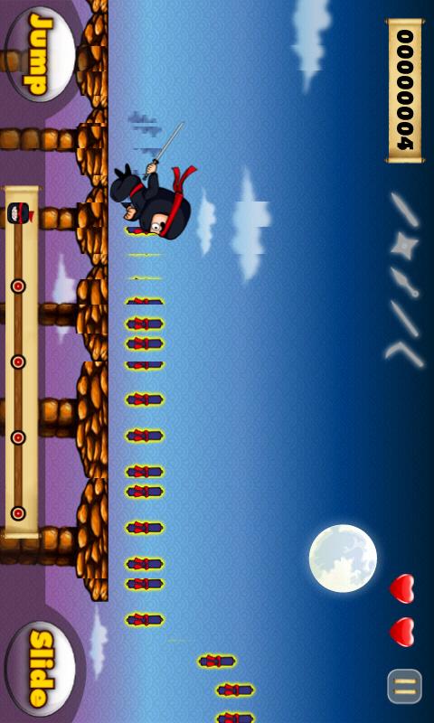 Ninja Dash Screen 2