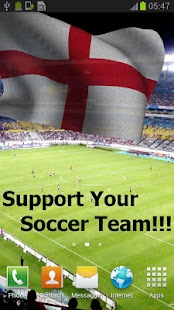 3D England Flag Live Wallpaper Screenshots 2