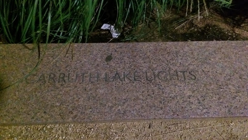 Carruth Lake Lights Plaque 