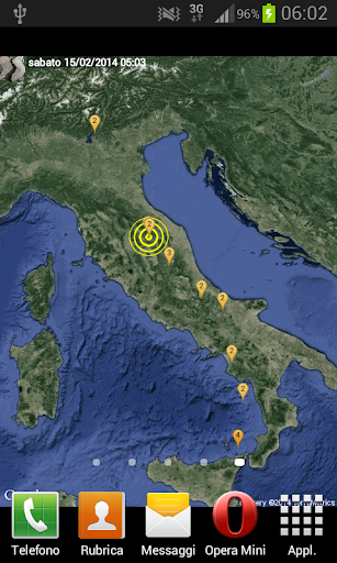 Terremoti Italia SfondoAnimato