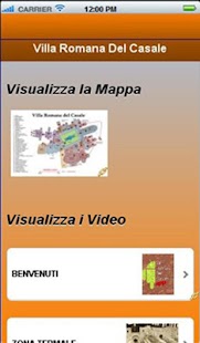 Villa del Casale APP Screenshots 2