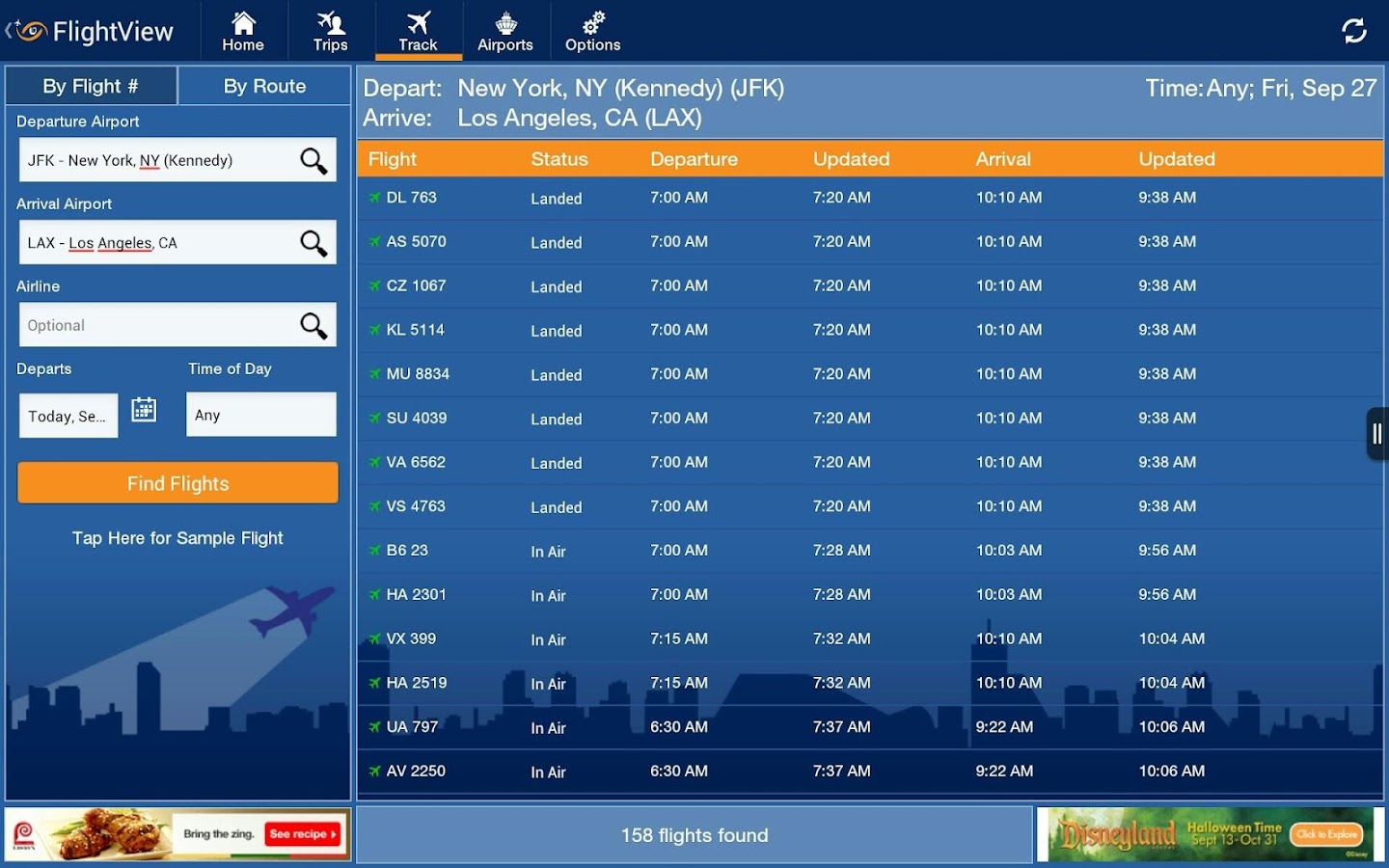 FlightView Free Flight Tracker Android Apps on Google Play