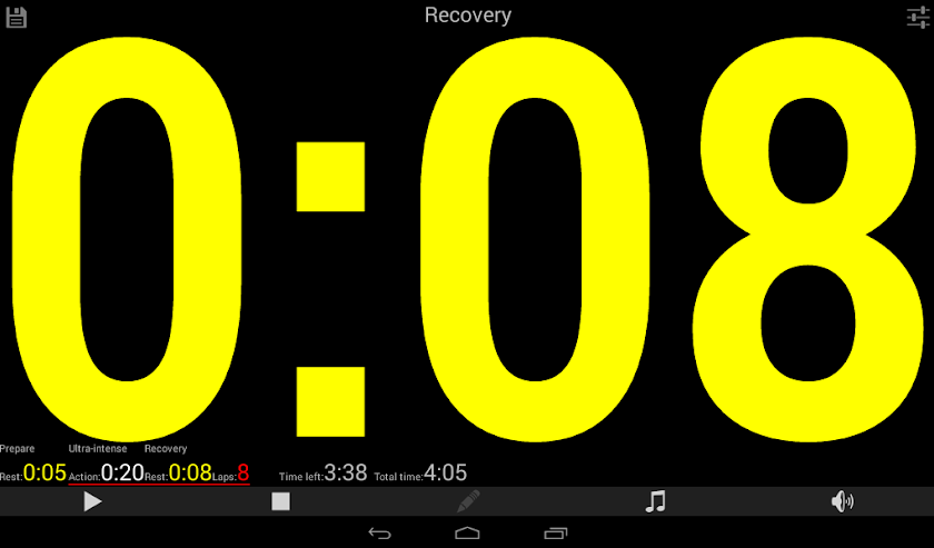 Sports Timer Unlocker Screen 3