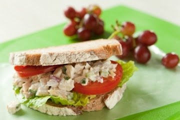 Tarragon Chicken Salad Sandwiches